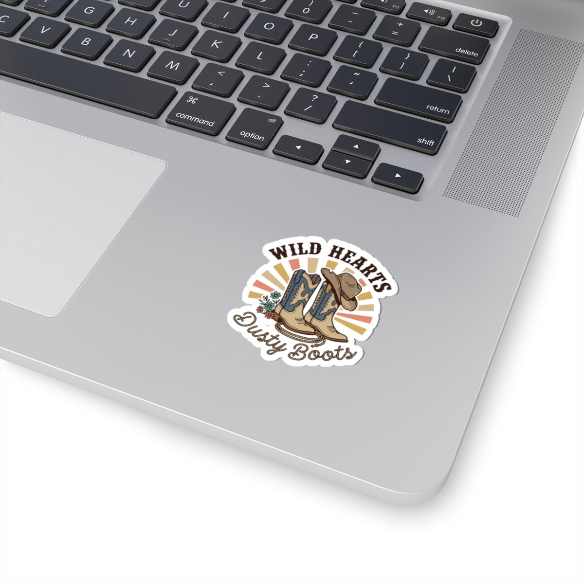 Wild Hearts Dusty Boots Sticker | Western Cowgirl, Ranch Rustic Sticker
