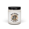 Wild Hearts Dusty Boots Candle | Rustic Western Cowgirl Soy Candle