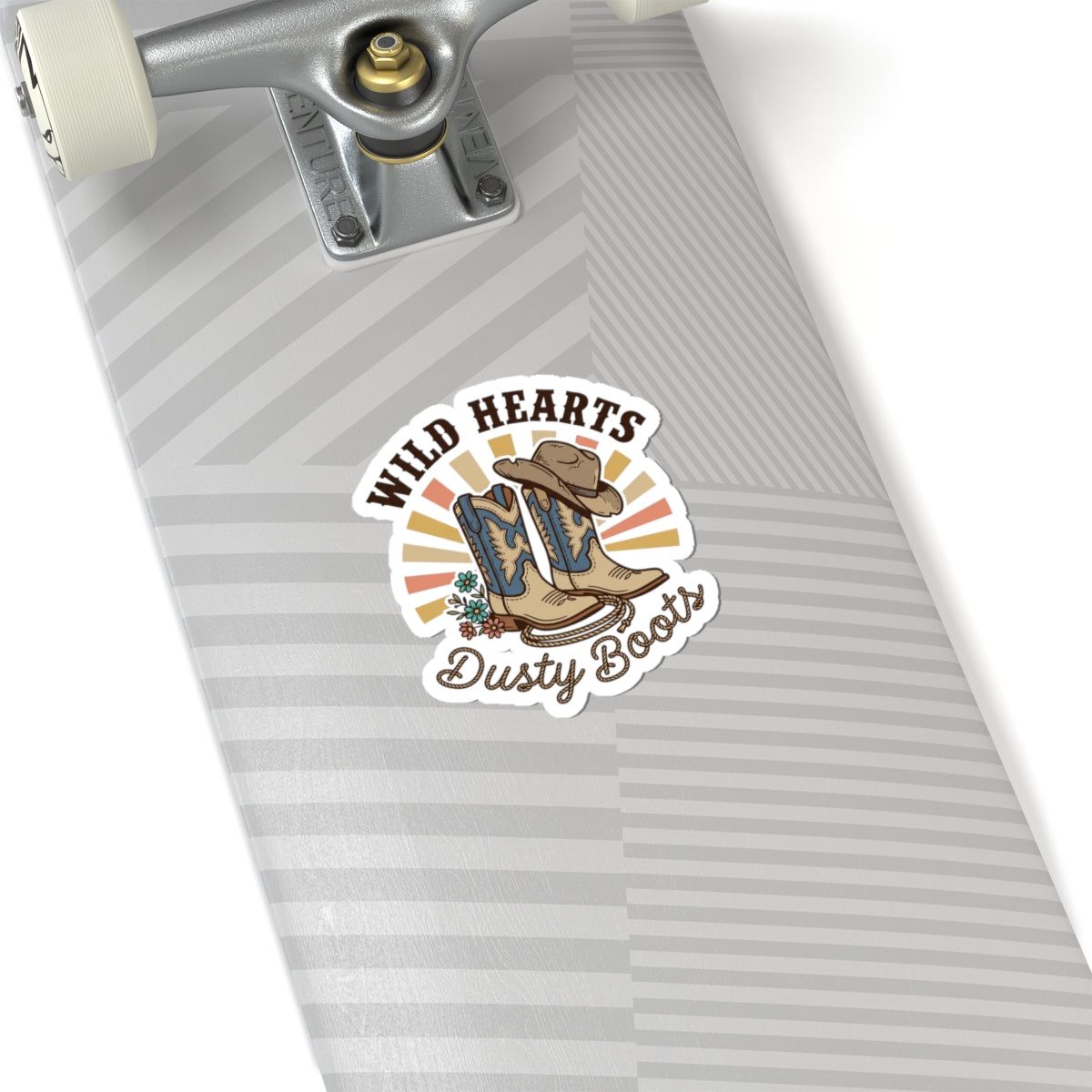Wild Hearts Dusty Boots Sticker | Western Cowgirl, Ranch Rustic Sticker